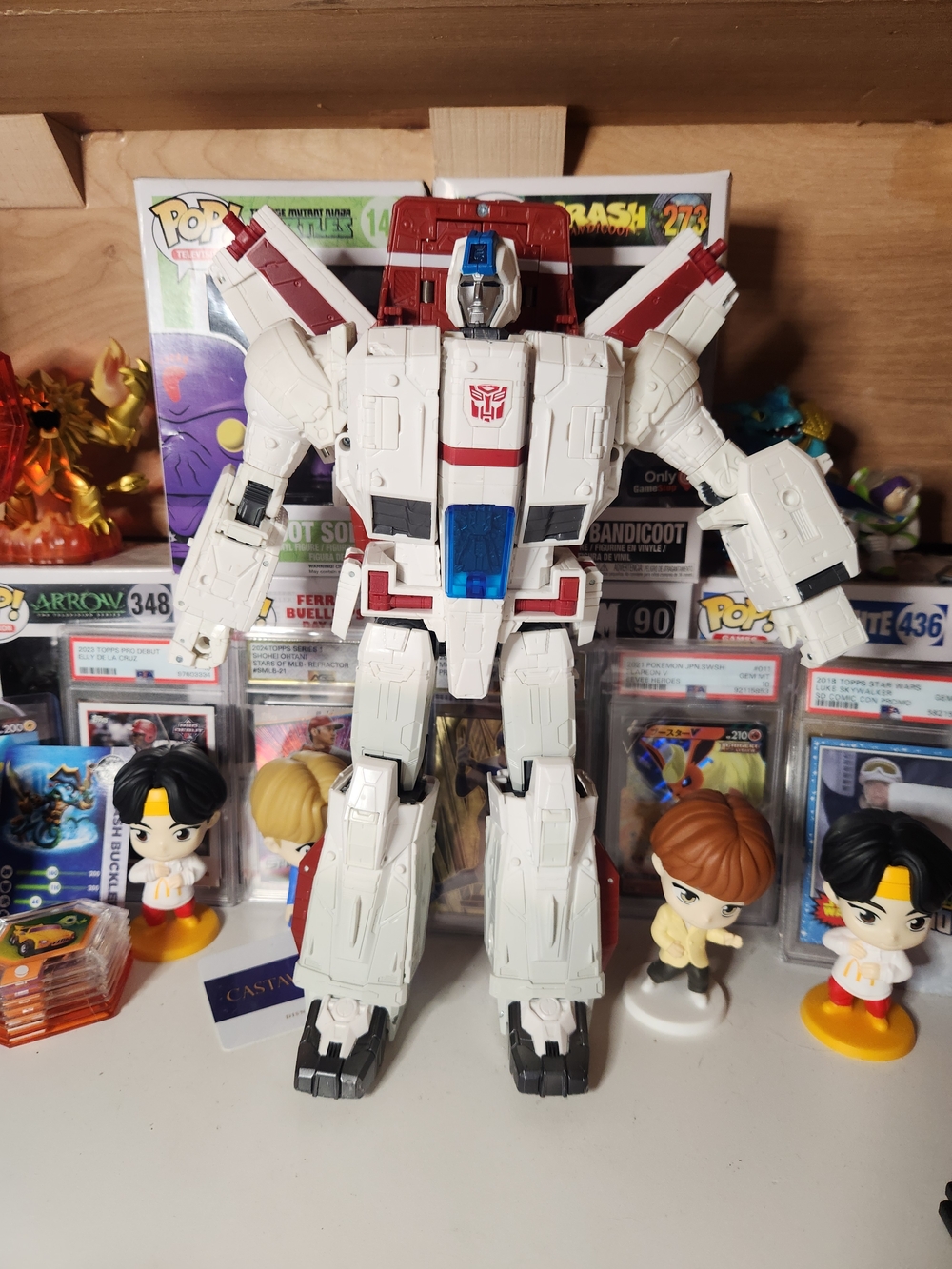 Transformers Siege Jetfire WFC-S28 Commander Class Figure